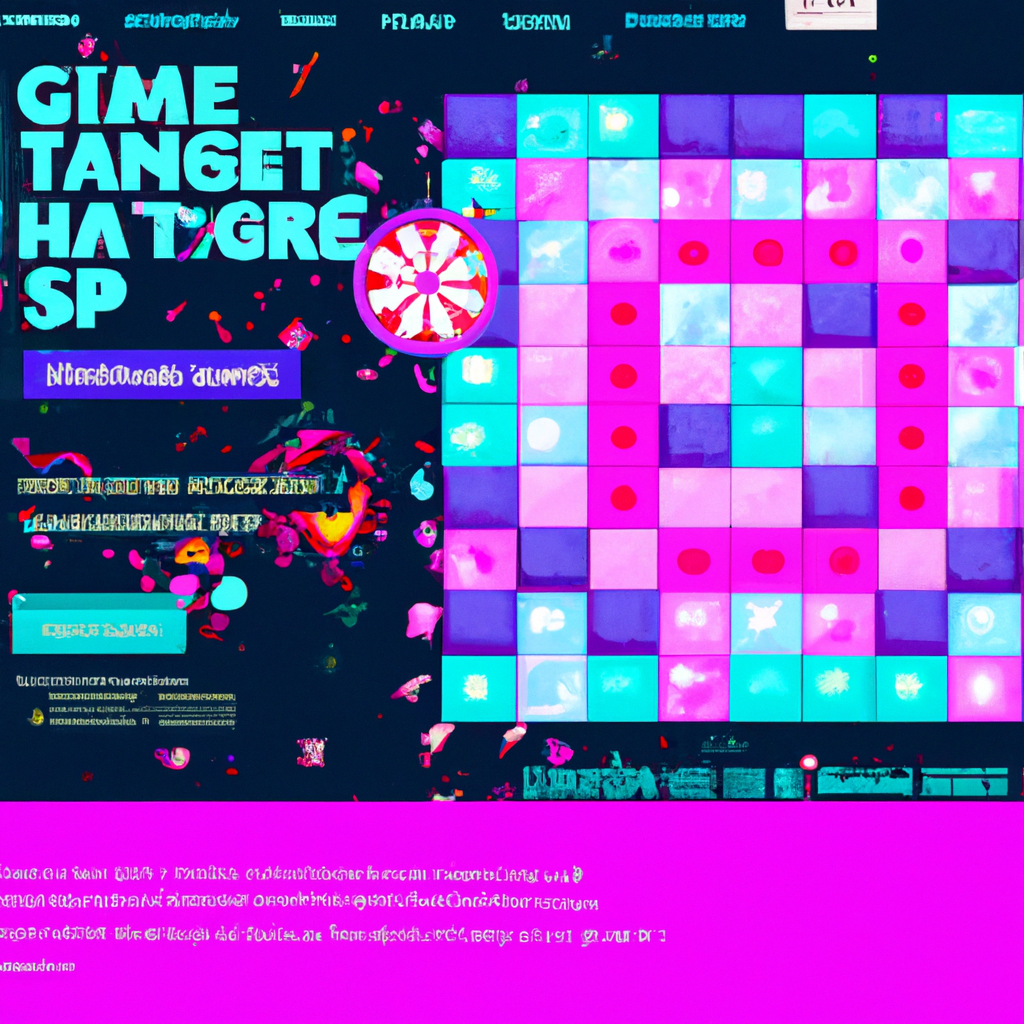 ArcadeForge arena screenshot with neon tiles