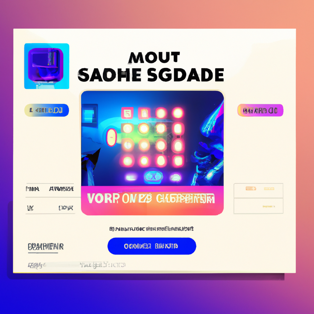ArcadeForge HUD and badges overlay mock
